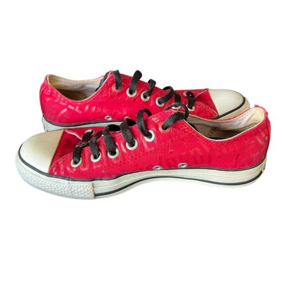 Converse (PROJECT) Red Initiative x joinredorg x Bono VTG Save Your Sole Sz 7